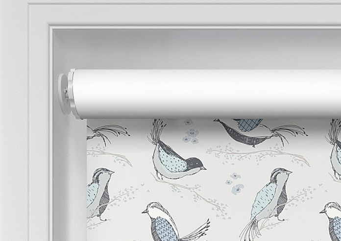Bluebirds, Light Blue - Twist&Fit Roller Blind - Image 10
